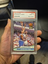 🏀🔥1992-93 Fleer Ultra - Rookie Shaquille O'Neal #328 (RC) PSA 9 🔥🏀 picture
