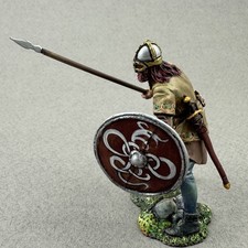 54 mm Painted miniature, Viking Norse warrior, High detail metal toy soldier picture
