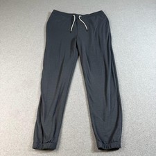 Vuori Pants Mens Medium Gray Jogger Elastic Waist Pockets Loungewear Athletic picture