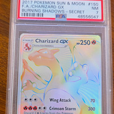 The Pokémon Company Charizard GX SV49/SV94 Hidden Fates Shiny Holo Full Art 250 picture