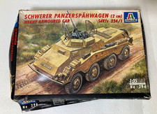 Italeri Sd. Kfz 234/1 Schwerer Panzerspahwagen Model Kit#294 1/35 Scale READ picture