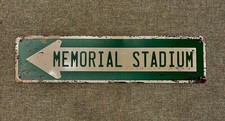 Texas Longhorns Memorial Stadium Street Sign UT Austin  ON DY Darrell Royal picture
