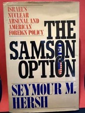 The Samson Option: Israel's - Hardcover, by Hersh Seymour M. - Acceptable c picture