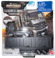 2026 Matchbox The Movie Working Rigs Mercedes-Benz Actros Semi Truck & Trailer picture