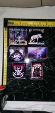 LOT OF 6 STICKERS STICKERS - DESTROYER 666 GRAVELAND FALKENBACH ANAL BLASPHEMY  picture