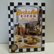 Rock & Roll Diner Cook Book Classic American Restaurant 1996 Menus And Music picture