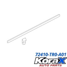 2012-2015 HONDA CIVIC FRONT RIGHT DOOR BELT MOLDING NEW OEM 72410-TR0-A01 picture