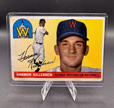 Topps 1955 Topps Harmon Killebrew #124 Washington Nationals RC Base Set Card picture