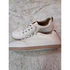 NWT BOBS from Skechers B Cute 2.0 Canvas Slip On Sneakers – White/Gum – Size 8 picture