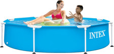 INTEX 28205EH Metal Frame above Ground Swimming Pool: 8Ft X 20In – Puncture-Resi picture