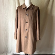 Schneiders Salzburg Men's XL 50 Camel Brown Virgin Wool Loro Piana Coat Austria picture