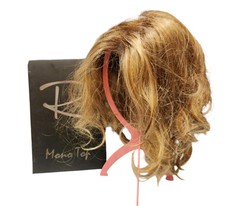 JON RENAU Smart Lace Mono Top Blond Red Rachel Lite Topper Wig Hand-Tied  NEW picture