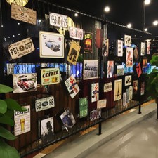 Wholesale Lot 100pcs Vintage Metal Sign Wall Art for Bar Man Cave Garage Random picture