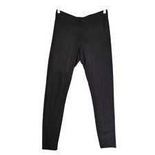 Soma Weekend Womens Black Modal Leggings Size Medium Mid Rise Stretch Soft Cozy picture