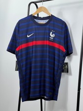 Nike France 2020/2021 Home Football Shirt Soccer Jersey Player Issue Size XL picture