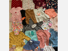 25Pc. INFANT BABY GIRLS Size Newborn 0-3-6M Winter CLOTHING LOT ALL NEW Old Navy picture