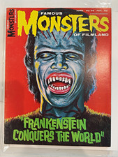 Famous Monsters of Filmland June #39 Illustrated Frankenstein picture