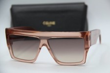 NEW CELINE CL4001IN BLACK GRADIENT POLARIZED AUTHENTIC SUNGLASSES W/CASE 58-16 picture