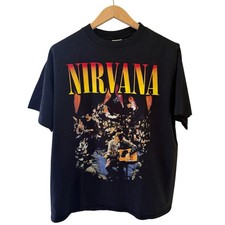 Nirvana Unplugged in NY Vintage REPRINT Single Stitch Unisex T-shirt picture