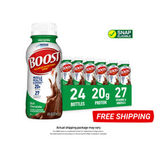 BOOST High Protein Nutritional Drink, Rich Chocolate, 20g Protein, 24 - 8 fl oz picture