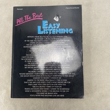 WB PRESENTS All the Best EASY LISTENING Songbook Sheet Music Easy Piano 1994 picture