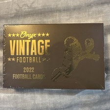 2022 Onyx Vintage Football Box 2 On-Card Autographs Per Box picture
