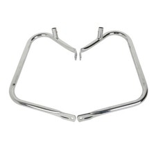 Chrome Saddlebag Guard Bracket Fit For Harley Touring Electra Road Glide 97-13 picture