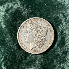 90% Silver 1888-S Morgan Dollar Choice BU Uncirculated picture