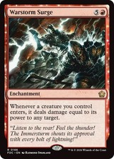x1 Warstorm Surge R MTG Commander: Foundations M/NM, English picture
