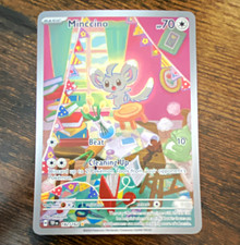 The Pokémon Company Minccino 182/162 SV05 Illustration Rare Holo picture
