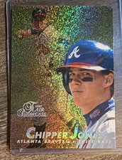 1997 Fleer Flair Showcase Chipper Jones Row 0 Parallel #10 Atlanta Braves picture