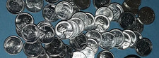RARE UNC./CHOICE BU 1943-S STEEL PENNY ROLL (50) COINS EXCEPTIONALLY NICE SHINY picture