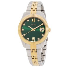 Fossil Scarlette Quartz Green Dial Ladies Watch ES5388 picture