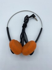 Retro Orange Sony Walkman MDR-010 Style Headphones - Guardians Of The Galaxy picture