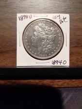 1894o Morgan SILVER Dollar - Key Date picture