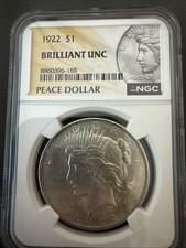 1922 Peace Dollar - Brilliant Uncirculated picture