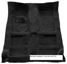Black Molded Replacement Carpet Flooring 1992-1993 GMC Jimmy Passenger area    picture