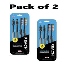 Reach Advanced Design Toothbrush, Firm Bristles, Ergonomic, 12 Count Value Pack picture