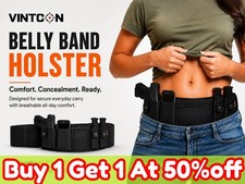 VINTCON Tactical Concealed Belly Band Holster Fits Glock Sig S&W 9m IWB/OWB picture