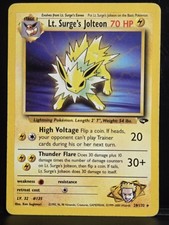 Lt. Surge's Jolteon 28/132 Gym Challenge Regular MP picture