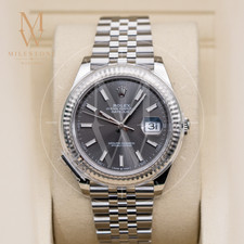 NEW & UNWORN FULL SET 2026 Rolex Datejust Slate 41mm 126334-0014 Jubilee picture