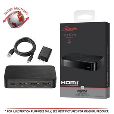 Rocketfish 8K 2 Port HDMI Splitter  60Hz 40Gbps Ultra HD USB-C Power picture