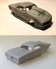 Pontiac GTO and Firebird Pro Mod Lot of two Ho scale slot car bodies picture