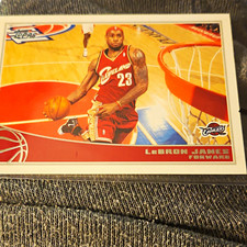 Topps LeBron James Cleveland Cavaliers Basketball Card #42 2009-10 Base Set picture