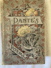 Antique c1890 Dante's Poems Divine Comedy Cary Belford Clarke Decorative HC Ill picture