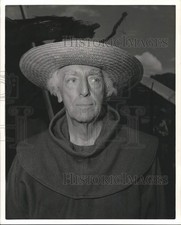 1955 Press Photo Walter Hampden in 