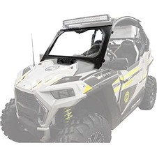 Tusk UTV Full Glass Windshield with Vent and 12