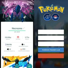 Pokémon Go | Shiny Necrozma Special Background ✨ Mini PTC 80k Stardusts picture