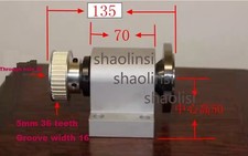 1pc 80 100 Lathe Spindle High Strength Lathe Head Assembly With Flange picture