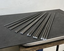 12L14 Steel Round Bar Stock Assortment – 24 Small Diameter Rods – CNC Lathe picture